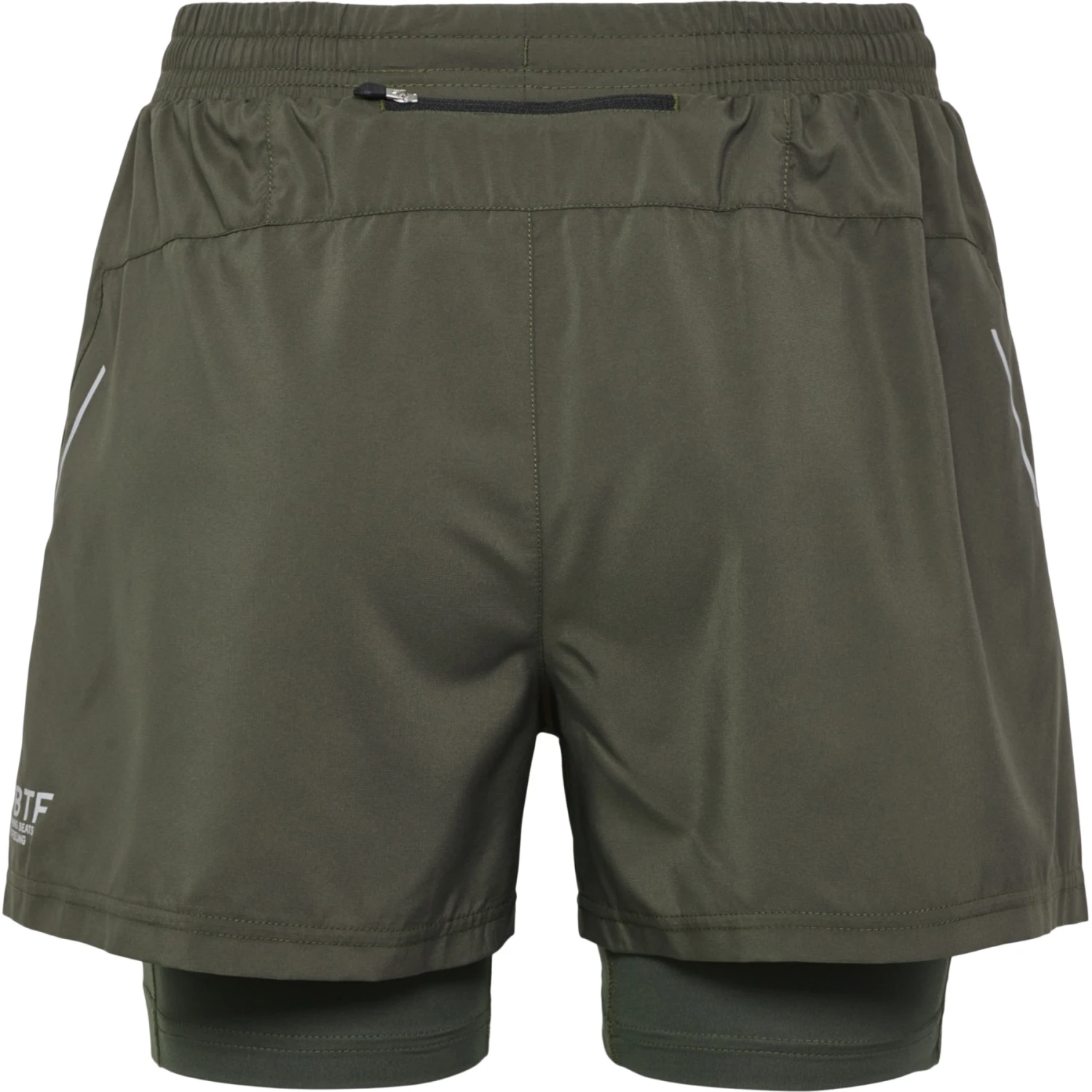 Newline Pace 2in1 Shorts Women - Beluga 3 Newline Pace 2in1 Shorts Women - Beluga - Image 3