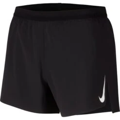 Nike AeroSwift Men's 4" Running Shorts - Black/white CJ7840-010