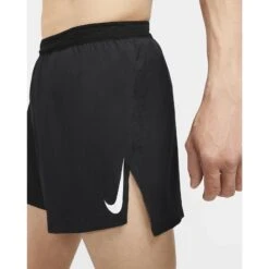 Nike AeroSwift Men's 4" Running Shorts - Black/white CJ7840-010 -RunGear Elite nike aeroswift men s 4 running shorts black white cj7840 0104 1213882