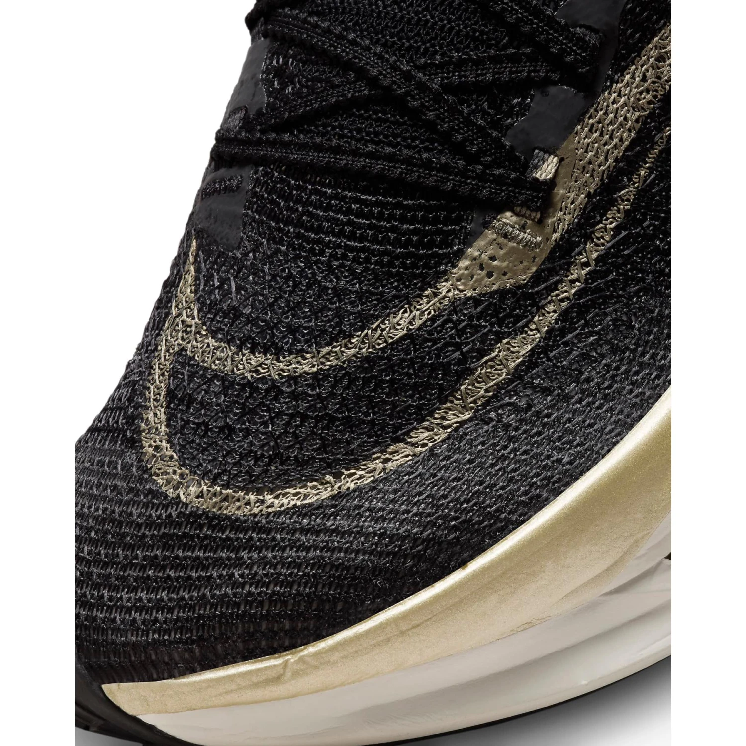 Nike Air Zoom Alphafly 2 Road Racing Shoes Men - Black/sail/metalic Gold Grain DN3555-001 7 Nike Air Zoom Alphafly 2 Road Racing Shoes Men - Black/sail/metalic Gold Grain DN3555-001 - Image 7