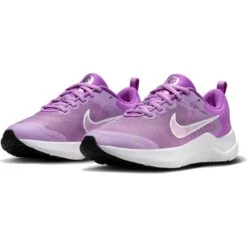 Nike Downshifter 12 Road Running Shoes Kids - Rush Fuchsia/white-fuchsia DM4194-501 -RunGear Elite nike downshifter 12 older kids road running shoes rush fuchsia white fuchsia dm4194 501 3 1520694