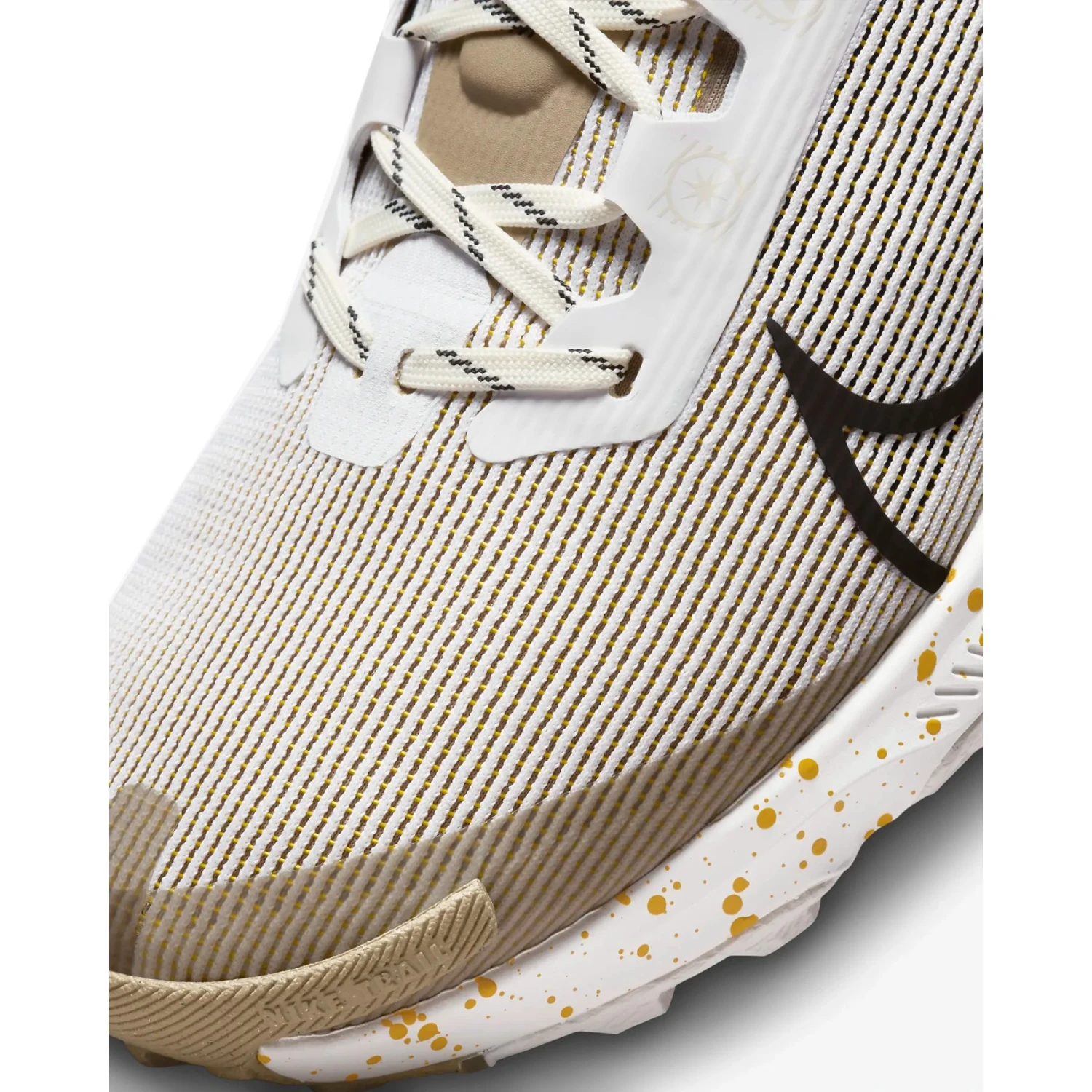 Nike Kiger 9 Trail Running Shoes Men - White/black-khaki-vivid Sulfur DR2693-100 6 Nike Kiger 9 Trail Running Shoes Men - White/black-khaki-vivid Sulfur DR2693-100 - Image 6