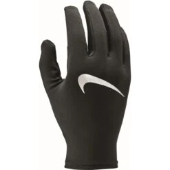 Nike Miler Running Gloves - Black/silver 042