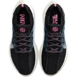 Nike Pegasus Turbo Flyknit Next Nature Road Running Shoes Women - Black/white-anthracite-noise Aqua DM3414-004 -RunGear Elite nike pegasus turbo flyknit next nature womens road running shoe black white anthracite noise aqua dm3414 004 5 1423417