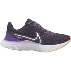 Nike React Infinity Run Flyknit 3 Road Running Shoes Women - Cave Purple/white-canyon Purple-white DD3024-502