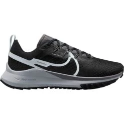 Nike React Pegasus Trail 4 Trail Running Shoes Women - Black/aura-dark Grey-wolf Grey DJ6159-001