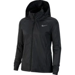 Nike Shield Running Jacket Women - Black/black/reflective Silver CU3385-010