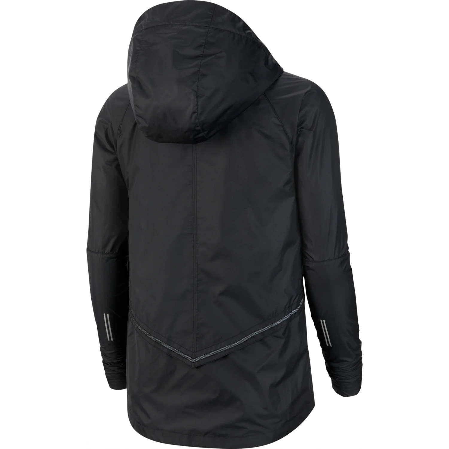 Nike Shield Running Jacket Women - Black/black/reflective Silver CU3385-010 2 Nike Shield Running Jacket Women - Black/black/reflective Silver CU3385-010 - Image 2