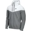 Nike Sportswear Heritage Essentials Windrunner Hooded Jacket Men - Smoke Grey/white/smoke Grey/black DA0001-084