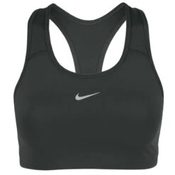 Nike Swoosh Medium-Support 1-Piece Pad Sports Bra Women - Black/white BV3636-010