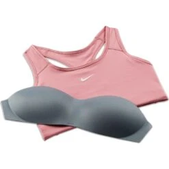 Nike Swoosh Medium-Support 1-Piece Pad Sports Bra Women - Black/white BV3636-010 11 Nike Swoosh Medium-Support 1-Piece Pad Sports Bra Women - Black/white BV3636-010 -RunGear Elite nike swoosh 1 piece pad sport bh mit mittlerem halt desert berry white bv3636 667 2 1310658