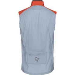 Norrona Senja Aero90 Vest Men - Arednalin/Blue Fog -RunGear Elite norrona senja aero90 vest men arednalin blue fog 2 1342947