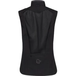 Norrona Senja Aero90 Vest Women - Caviar -RunGear Elite norrona senja aero90 vest women caviar 2 1342958