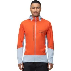 Norrona Senja Alpha90 Zip Hood Jacket Men - Arednalin