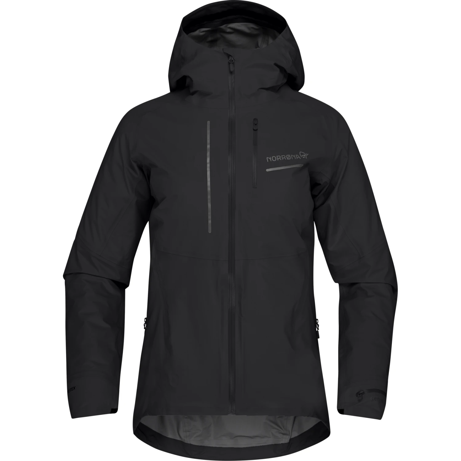 Norrona Senja Gore-Tex Active Jacket Women - Caviar 2 Norrona Senja Gore-Tex Active Jacket Women - Caviar - Image 2
