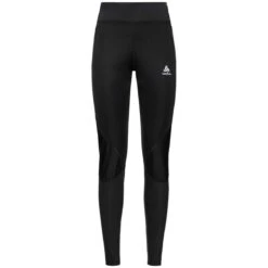 Odlo Women's Zeroweight Warm Running And Training Tights - Black