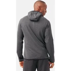 Odlo Men's Run Easy Midlayer Hoody - Black Melange -RunGear Elite odlo mens run easy 365 midlayer hoody black melange 2 1329482
