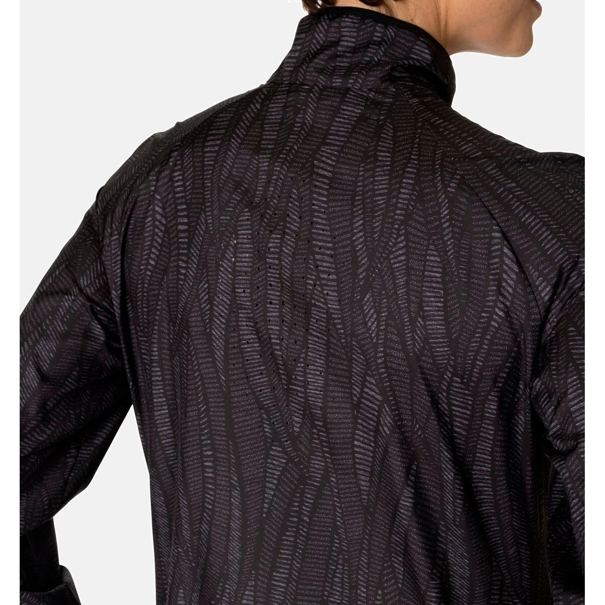 Odlo Essentials Light Print Running Jacket Women - Black 5 Odlo Essentials Light Print Running Jacket Women - Black - Image 5