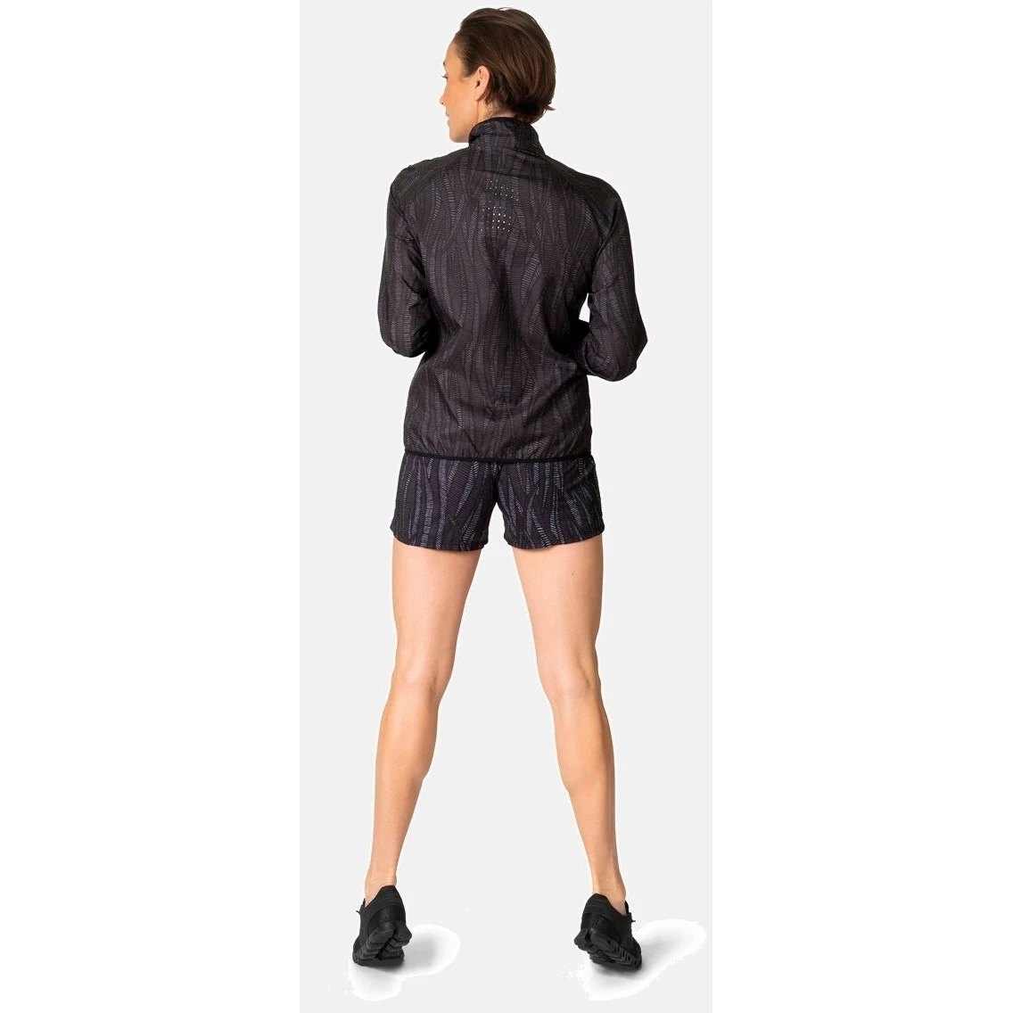 Odlo Essentials Light Print Running Jacket Women - Black 7 Odlo Essentials Light Print Running Jacket Women - Black - Image 7