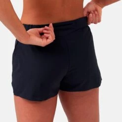 Odlo Zeroweight 3 Inch Running Shorts Women - Black -RunGear Elite odlo womens zeroweight 3 inch running shorts black 4 1328804