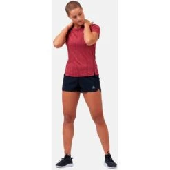 Odlo Zeroweight 3 Inch Running Shorts Women - Black -RunGear Elite odlo womens zeroweight 3 inch running shorts black 5 1328805