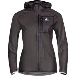 Odlo Zeroweight Dual Dry Waterproof Running Jacket Women - Black