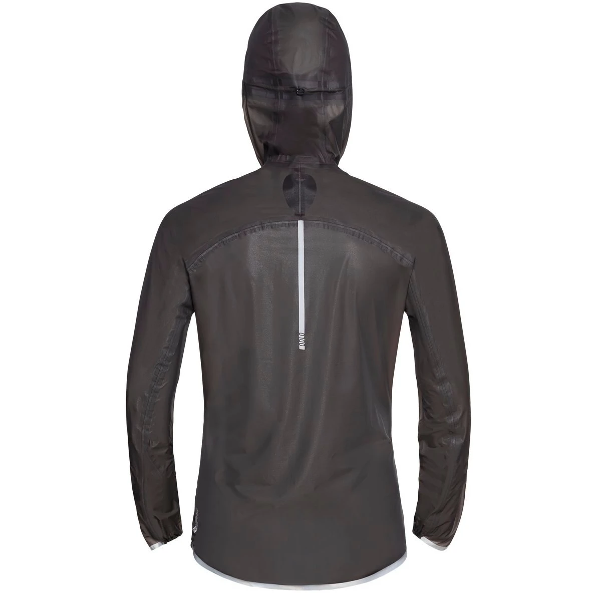 Odlo Zeroweight Dual Dry Waterproof Running Jacket Women - Black 4 Odlo Zeroweight Dual Dry Waterproof Running Jacket Women - Black - Image 4