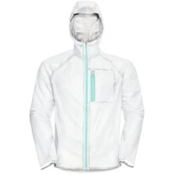 Odlo Zeroweight Dual Dry Waterproof Running Jacket Women - Odlo Silver Grey - Polynya -RunGear Elite odlo womens zeroweight dual dry waterproof running jacket odlo silver grey polynya 3 1318420