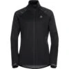 Odlo Women's Zeroweight Pro Warm Reflective Running Jacket 323111 - Black