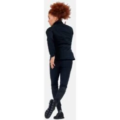 Odlo Women's Zeroweight Pro Warm Reflective Running Jacket 323111 - Black -RunGear Elite odlo womens zeroweight pro warm reflective running jacket black 10 1328580