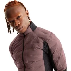 On Running On Climate Jacket Men - Grape & Black -RunGear Elite on climate jacket men grape black 5 1566954