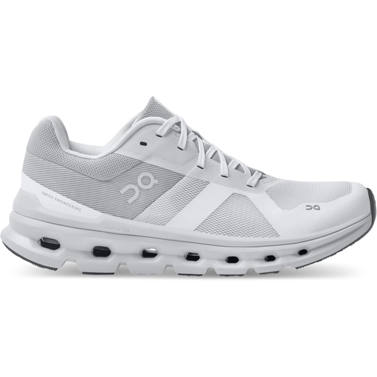 On Running On Cloudrunner Women Running Shoe - White & Frost 1 On Running On Cloudrunner Women Running Shoe - White & Frost