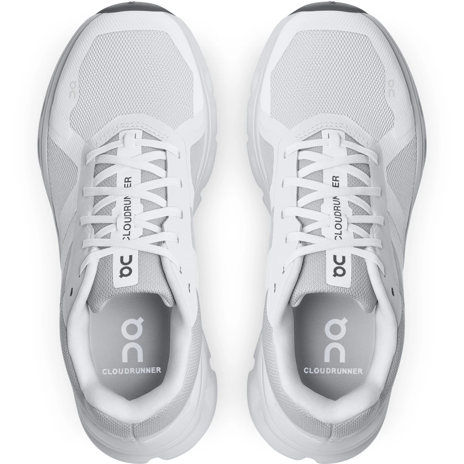 On Running On Cloudrunner Women Running Shoe - White & Frost 3 On Running On Cloudrunner Women Running Shoe - White & Frost - Image 3