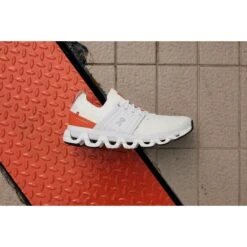 On Running On Cloudswift 3 Running Shoe - Ivory & Flame -RunGear Elite on cloudswift 3 running shoe ivory flame 2 1468917