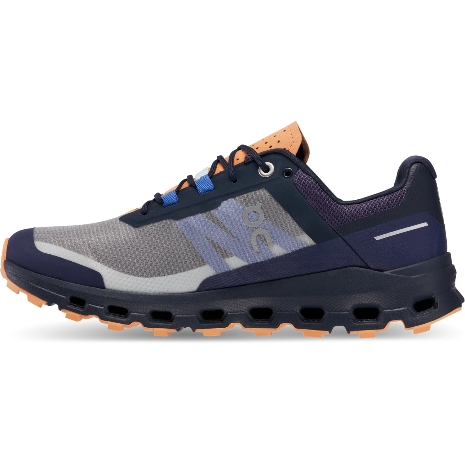 On Running On Cloudvista Women Trailrunning Shoe - Midnight & Copper 2 On Running On Cloudvista Women Trailrunning Shoe - Midnight & Copper - Image 2