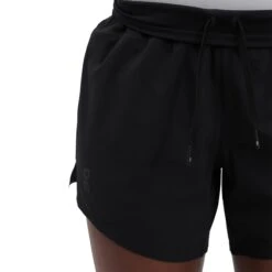 On Running On 5 Inch Running Shorts Women - Black -RunGear Elite on running 5 inch running shorts women black 11 1279058