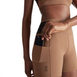 On Running On Sprinter Shorts Women - Cocoa -RunGear Elite on sprinter shorts women cocoa 5 1567064
