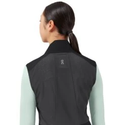 On Running On Weather Vest Women - Black -RunGear Elite on weather vest women black 6 949080