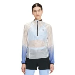 On Running On Zero Jacket Women - Undyed-White & Cobalt