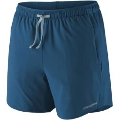 Patagonia Multi Trails Shorts 5 1/2" Women - Lagom Blue