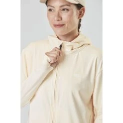 Picture Organic Clothing Picture Celest Women's Full Zip Tech Hoodie - Smoke White -RunGear Elite picture celest women s fz tech hoodie smoke white 6 1457690