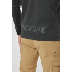 Picture Organic Clothing Picture Shari Full Zip Tech Hoodie - Black -RunGear Elite picture shari fz tech hoodie black 9 1462634