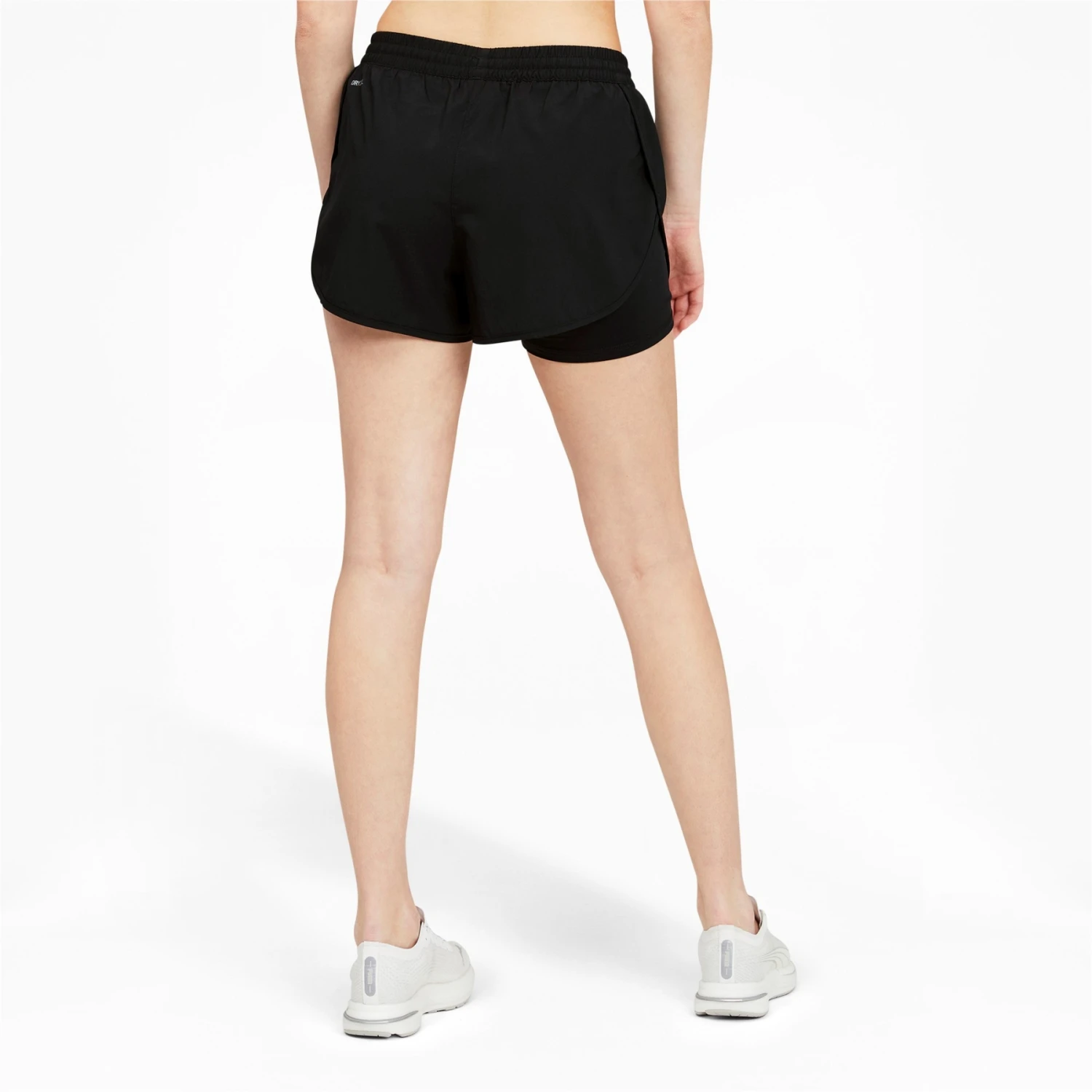 Puma 2 In 1 Woven Running Shorts Women - Puma Black-Puma Black 3 Puma 2 In 1 Woven Running Shorts Women - Puma Black-Puma Black - Image 3