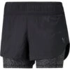 Puma Marathon 2-in-1 Woven Running Shorts Women - Puma Black