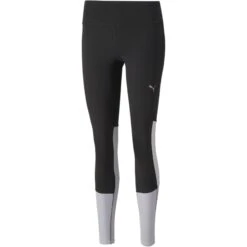 Puma Run Favorite Reg Rise Long Tights Women - Puma Black-Spring Lavender