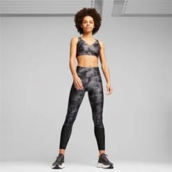 Puma Ultraform AOP Running Tights Women - Puma Black -RunGear Elite puma ultraform aop womens running tights puma black 3 1510369