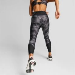 Puma Ultraform AOP Running Tights Women - Puma Black -RunGear Elite puma ultraform aop womens running tights puma black 4 1510370