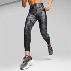 Puma Ultraform AOP Running Tights Women - Puma Black -RunGear Elite puma ultraform aop womens running tights puma black 5 1510371