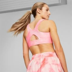 Puma Ultraform High Impact Running Sports Bra Women - Koral Ice -RunGear Elite puma ultraform high impact womens running sports bra koral ice 6 1503135