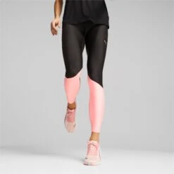 Puma Ultraform Running Tights Women - Puma Black-Koral Ice -RunGear Elite puma ultraform womens running tights puma black koral ice 3 1510376
